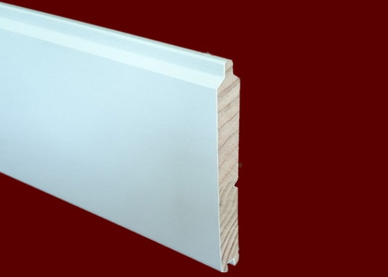 Anti Aging 5.2m Wood Window Casing White For Building Decration