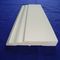 Finger Jointed Pine Wood Baseboard , White Primed Colonial Baseboard 9/16&quot; X 5